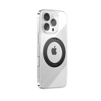 Joyroom JR-16JL6 iPhone 16 Pro Max Ultradünne MagSafe-kompatible Hülle mit 360°-Ringständer – Schwarz