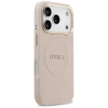 Guess Peony Hot Stamp MagSafe Case für iPhone 17 Pro - Pink