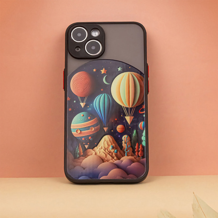 Nakładka Ultra Trendy do iPhone 12 6,1&quot; Travel czarna