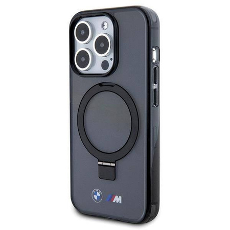 BMW Ring Stand M Collection MagSafe - Etui iPhone 15 Pro (czarny)