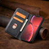 Magnet Fancy Case Hülle für iPhone 14 Pro Flip Cover Wallet Ständer schwarz