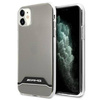 Schutzhülle IPHONE 11 Mercedes AMG Hardcase Electroplate Black&White (AMHCN61TCBW) transparent