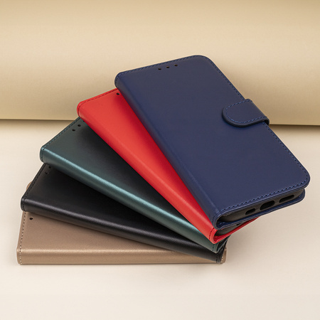 Etui Smart Classic do iPhone 16 Pro 6,3&quot; granatowe
