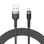Kabel 2.4A 2m USB - Micro USB Tech-Protect Ultraboost czarny