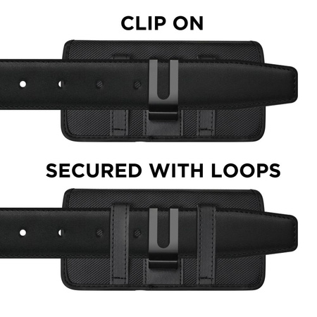 TECH-PROTECT SM90 UNIVERSAL PHONE HOLSTER POUCH 5.8-6.8 INCH BLACK