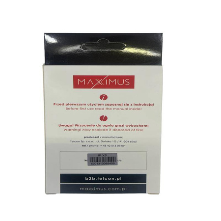 Battery for APPLE IPHONE XS 2658mAh Maxximus