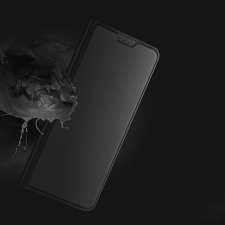 Dux Ducis Skin Pro case for Oppo Reno 8 Pro flip cover card wallet stand black