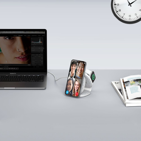 TECH-PROTECT ŁAD IND QI15W-A32 MAGNETIC MAGSAFE WIRELESS GREY