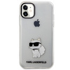 Original Case IPHONE 11 / XR Karl Lagerfeld Hardcase Ikonik Choupette (KLHCN61HNCHTCT) transparent