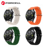 FORCELL F-DESIGN FS01 pasek / opaska do Samsung Watch 22mm pomarańczowy