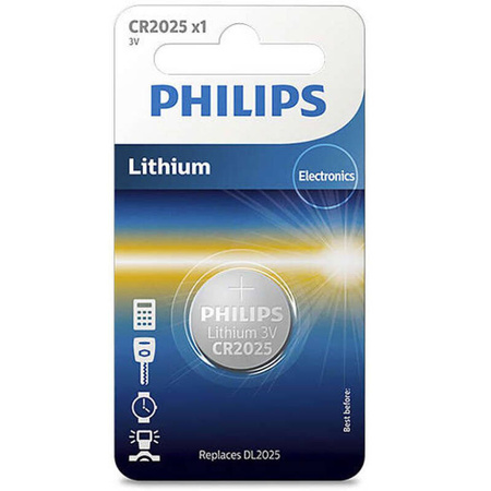 Bateria PHILIPS CR2025 Litowa Blister 1szt