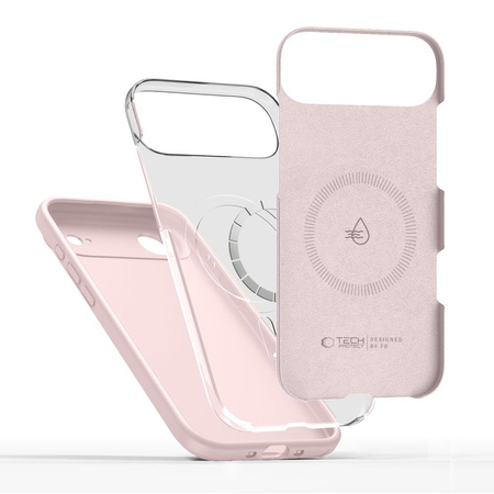 TECH-PROTECT SILICONE MAGSAFE IPHONE 17 AIR PINK PEARL
