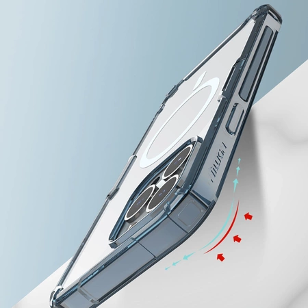 Nillkin Nature Pro armored case with MagSafe for iPhone 15 Pro Max - white