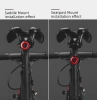 Rockbros Q3 Fahrrad-Rücklicht mit Smart Stop System - Schwarz
