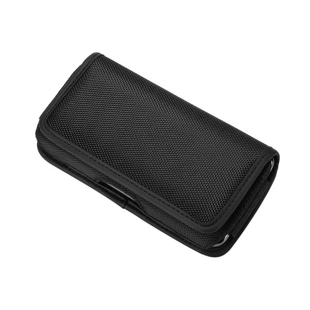 Uniwersalna Kabura POZIOMA do paska OXFORD - Model 4 - do IPHONE 7 PLUS / 8 PLUS / 12 PRO MAX / 13 PRO MAX / SAMSUNG J4 PLUS / A71 / S21 FE / NOTE 8 / HUAWEI P SMART 2021