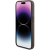 Guess Grip Stand 4G Triangle Strass case for iPhone 15 Pro Max - brown