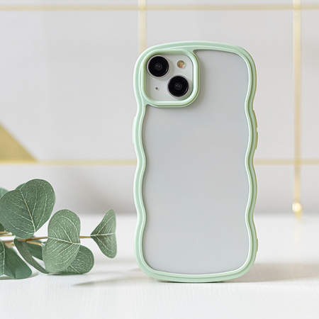 Nakładka Wave do iPhone X / XS zielona