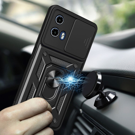 Etui Tech-Protect Camshield Pro na Motorola Moto G85 5G - czarne