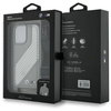 Original Handyhülle IPHONE 16 BMW Hardcase M Edition Carbon Stripe & Strap (BMHCP16S23PSCCG) grau