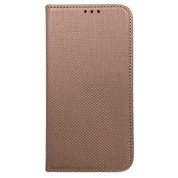 Etui Smart Magnet book Xiaomi 14T różowo złoty/rose gold