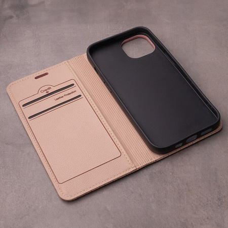 Etui Smart Caro do Samsung Galaxy A06 5G beżowe