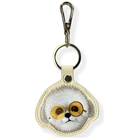 Etui na lokalizator / brelok Nimmy       Glasses Cool Dog khaki