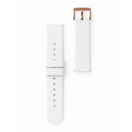 Pasek silikonowy do Huawei Watch GT2 / GT3 42mm - biały