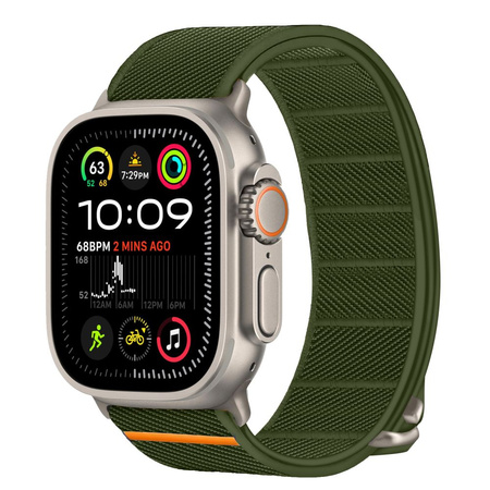 TECH-PROTECT NYLON SLIP APPLE WATCH 6 / 7 / 8 / 9 / 10 / SE / ULTRA 1 / 2 (44 / 45 / 46 / 49 MM) KHAKI
