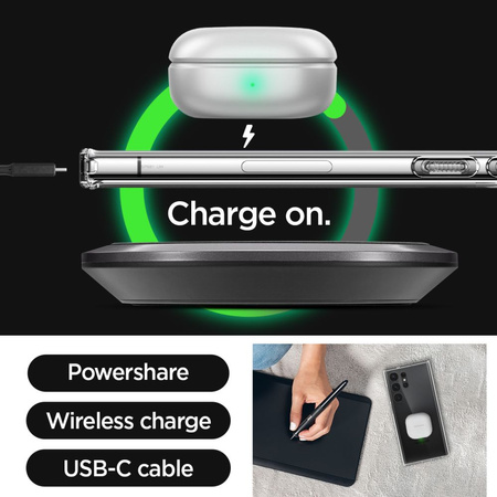 Spigen ULTRA HYBRID GALAXY S23 ULTRA KRISTALLKLAR