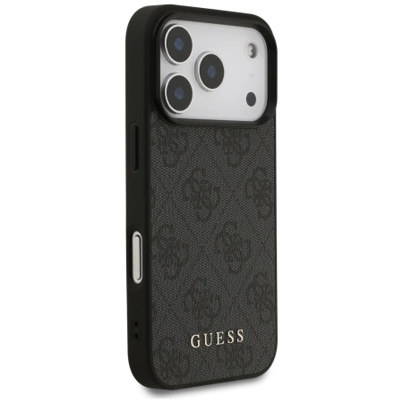 Guess 4G Classic Case for iPhone 17 Pro - Black