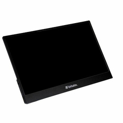 Verbatim Monitor przenośny dotykowy15.6" Full HD 1080p czarny/black 49592