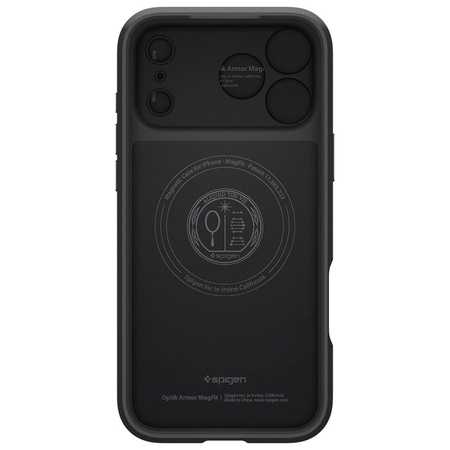 SPIGEN futerał OPTIK ARMOR MAG do IPHONE 17 Pro Max black
