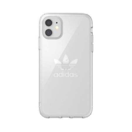 Original Handyhülle IPHONE 11 Adidas OR PC Case Big Logo (36405) transparent