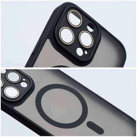 Futerał VARIETE MAG COVER kompatybilny z MagSafe do IPHONE 17 czarny