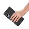 Dux Ducis Skin Pro Hülle für Samsung Galaxy S25 Edge mit Klappdeckel und Kartenfach - Schwarz