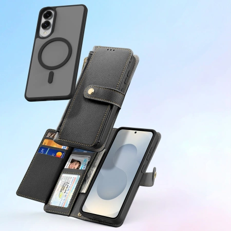 Dux Ducis Lava case with MagSafe for Samsung Galaxy S25 Edge - black