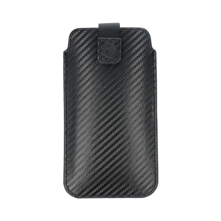 Futerał Uniwersalny POCKET Carbon - Model 11 - do IPHONE 12 / 12 PRO SAMSUNG Note / Note 2 / Note 3 / Xcover 5 / S21