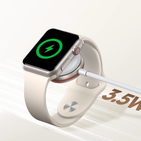 Joyroom induktives Ladegerät für Apple Watch 1,2 m weiß (S-IW011)