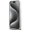 Oryginalne Etui GUESS Hardcase GUHMP15XHGCUSTGW do iPhone 15 Pro Max (Kompatybilny z Magsafe / IML GCUBE / brązowy)