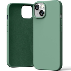 MERCURY SILICONE CASE IPHONE 15 (6.1), GREEN / ZIELONY