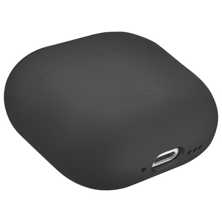 UNIQ etui Lino AirPods 4 Silicone        szary/ash grey