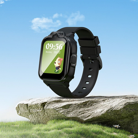 HOCO smartwatch dla dzieci z funkcją rozmowy 4G Y104 czarny