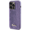 Guess Sequin Script Metal case for iPhone 15 Pro - purple