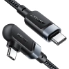 Acefast C5-03 Schwarz USB-C – USB-C PD QC-Kabel 100 W 5 A 480 Mbit/s 2 m – Schwarz