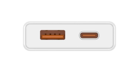 JELLICO ładowarka sieciowa EU57 PD 20W 1xUSB-C + 1xUSB QC3.0 + kabel USB-C - USB-C Biały