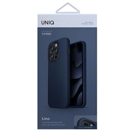 Uniq Lino case for iPhone 13 Pro / iPhone 13 - blue