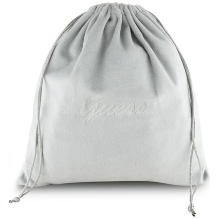 Guess Metal 4G Logo - Bezprzewodowe słuchawki nauszne Bluetooth ENC (brązowy)