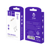 ŁADOWARKA SIECIOWA 2.4A BIAŁA DENMEN 2XUSB 2400mA DC05 12W SINGLE
