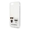 Karl Lagerfeld KLHCI8CKTR iPhone 7/8/SE 2020 hardcase Transparent Karl & Choupette