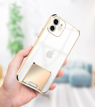 Tel Protect Kickstand Luxury Case do Iphone 13 Pro Złoty